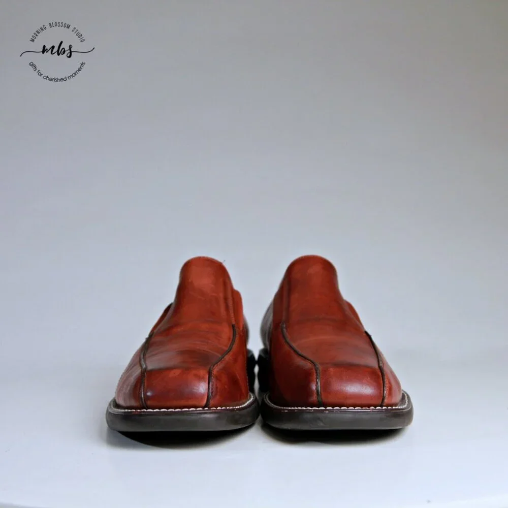 Rush By Gordon Rush Leather Loafers Brown Men‎ 12